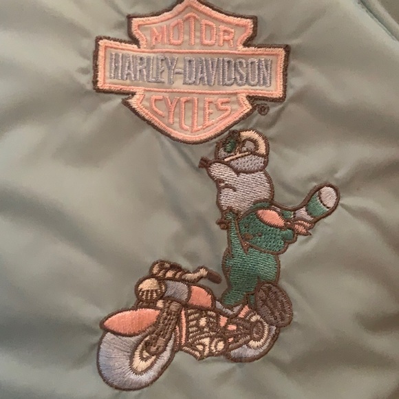 Harley Davidson Light Blue Snowsuit NEW WITH TAGS - Picture 2 of 8